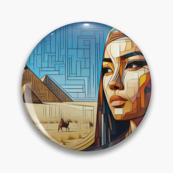Item preview, Egyptian Woman - Cubism designed and sold by Xrzysiek.