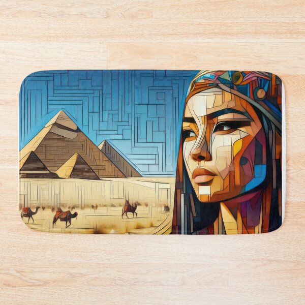 Item preview, Egyptian Woman - Cubism designed and sold by Xrzysiek.