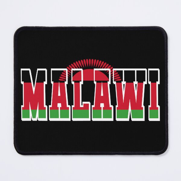 Item preview, Malawi Country Flag Typography designed and sold by TravelWish.