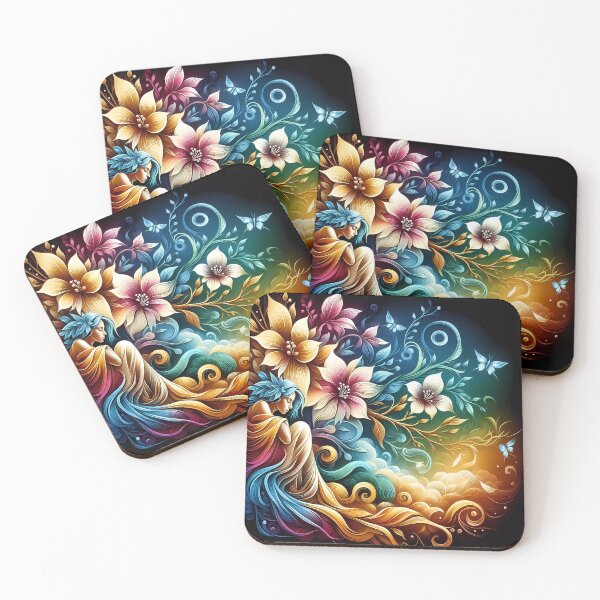 Item preview, Nature's Embrace: The Floral Goddess designed and sold by Vitalka-uk.
