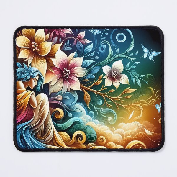 Item preview, Nature's Embrace: The Floral Goddess designed and sold by Vitalka-uk.