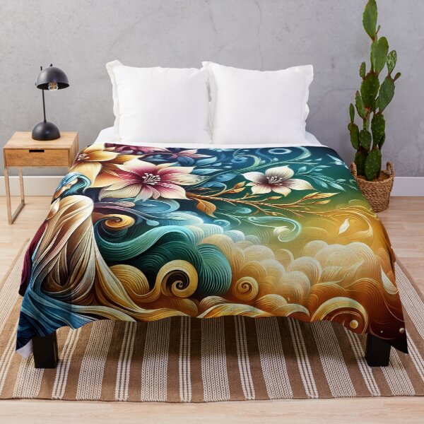 Item preview, Nature's Embrace: The Floral Goddess designed and sold by Vitalka-uk.