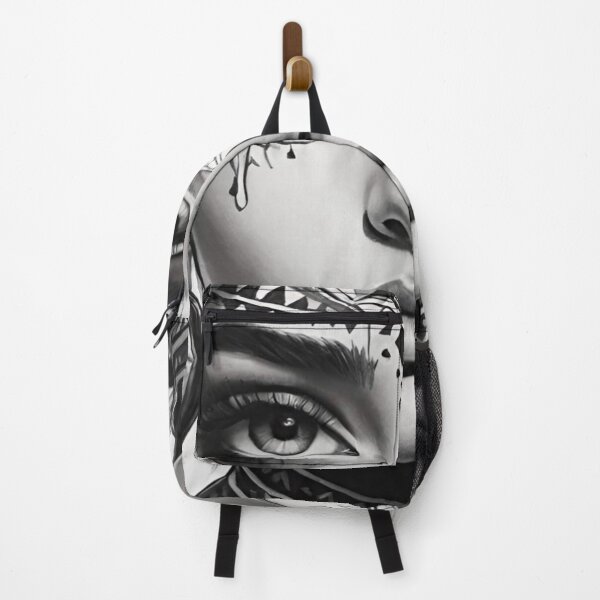 Item preview, Elegance in Monochrome: Woman’s Portrait Drawing designed and sold by GrizzlyCollective.