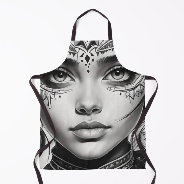 Item preview, Elegance in Monochrome: Woman’s Portrait Drawing designed and sold by GrizzlyCollective.