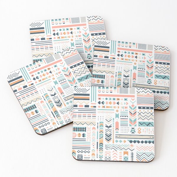 Item preview, Pastel Geometric Arrows Afrocentric Pattern designed and sold by Tomasz C.