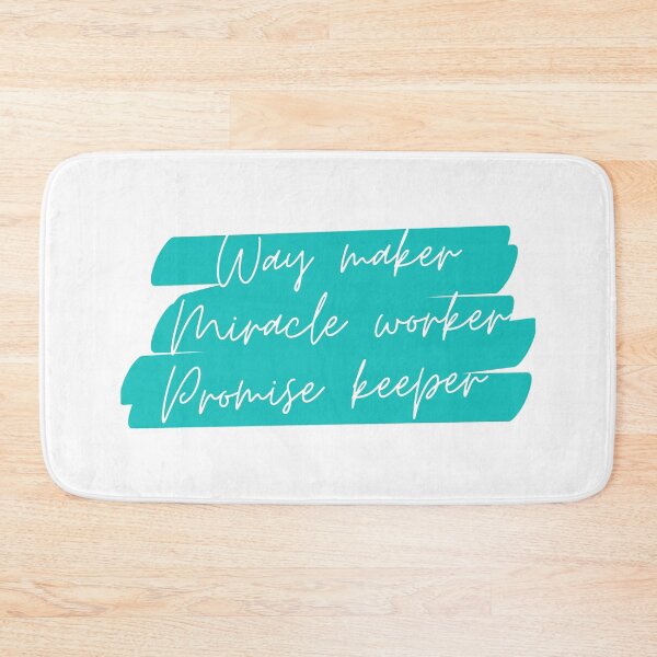Item preview, Way Maker Miracle Worker Promise Keeper Jesus Gifts designed and sold by Laugh-Lines.