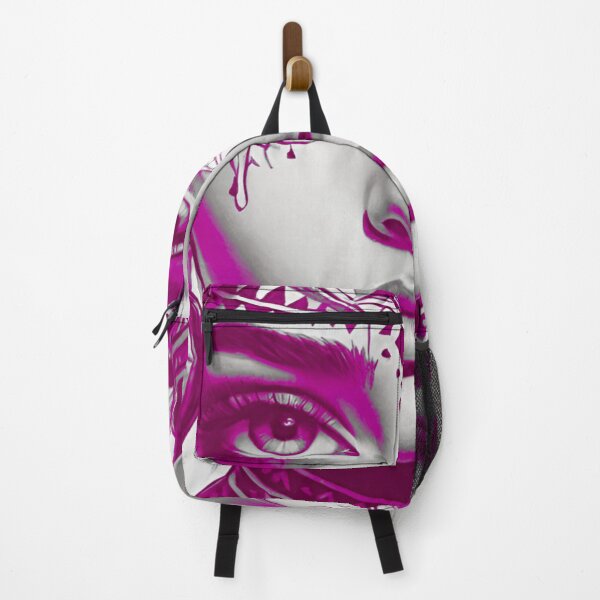 Item preview, Ethereal Essence: Woman’s Portrait in Pinky Purple Monochrome designed and sold by GrizzlyCollective.