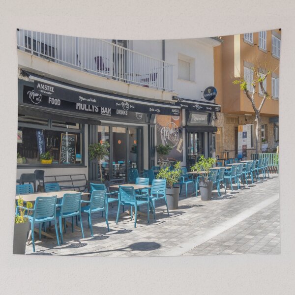 Item preview, Puerto Pollensa Mallorca Mullys Bar designed and sold by GG WALL ART.