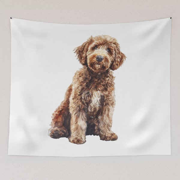Aperçu de l'œuvre Labradoodle best friend créée et vendue par DavidBriot.