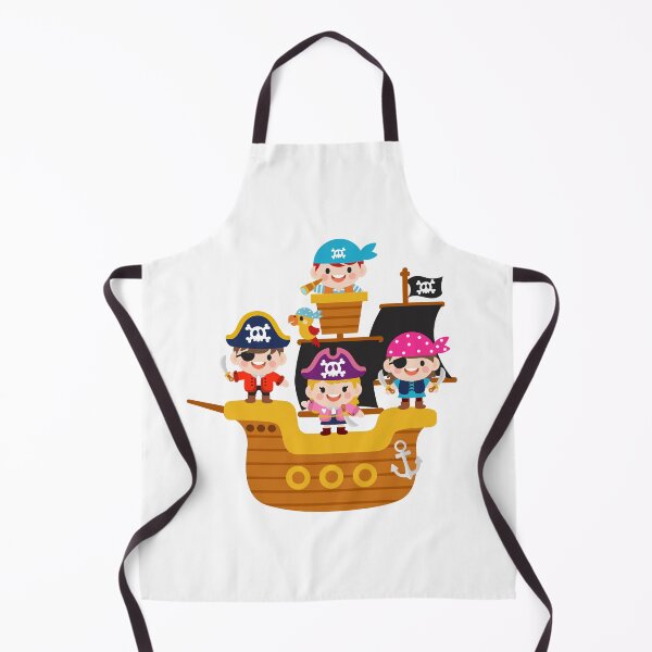 Item preview, Kids pirate captain sailor and ship pirate designed and sold by NoeySmiley55.