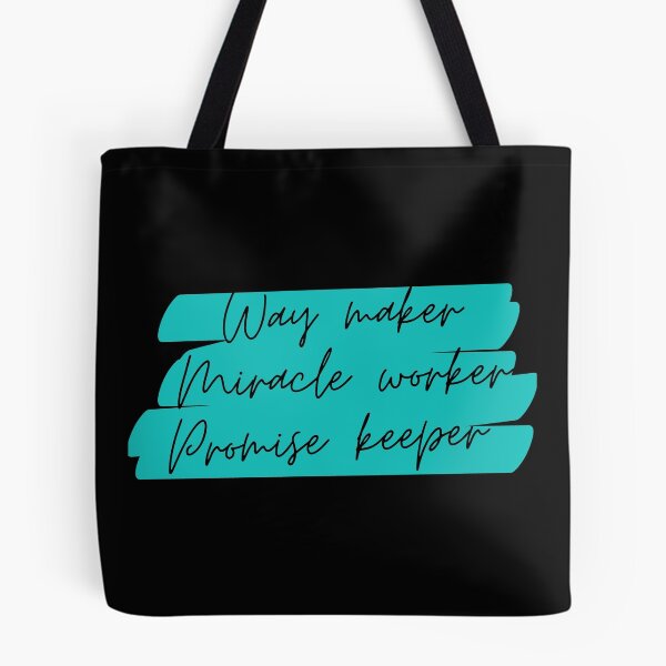 Item preview, Way Maker Miracle Worker Promise Keeper Jesus Gifts designed and sold by Laugh-Lines.