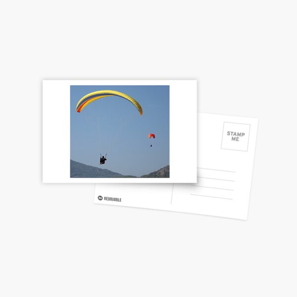 Turkish Paragliders Postcard