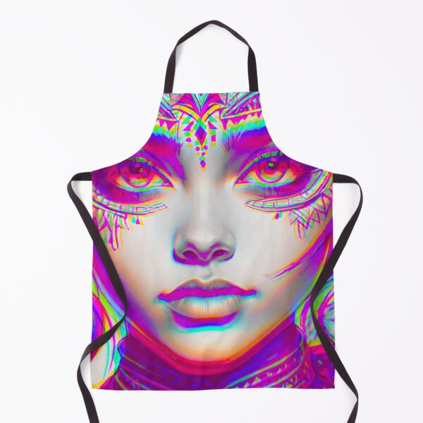 Item preview, Fluid Elegance: Woman’s Portrait with Blue Motion Blur Overlay designed and sold by GrizzlyCollective.