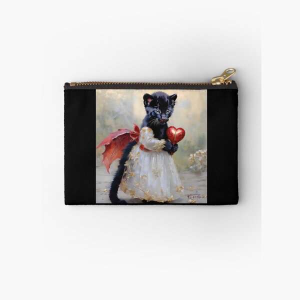 Item preview, Black Cat in costume with a Heart  designed and sold by ki-mer-a.
