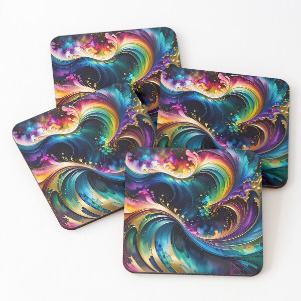 Item preview, Abstract Fluid Paint Pattern designed and sold by TheArtOfPat.
