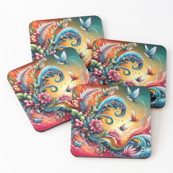 Item preview, Enchanted Flight: A Vivid Tapestry of Nature designed and sold by Vitalka-uk.