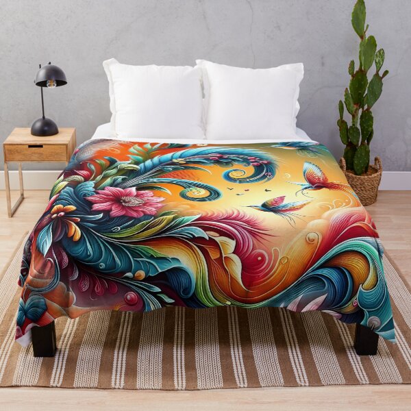 Item preview, Enchanted Flight: A Vivid Tapestry of Nature designed and sold by Vitalka-uk.