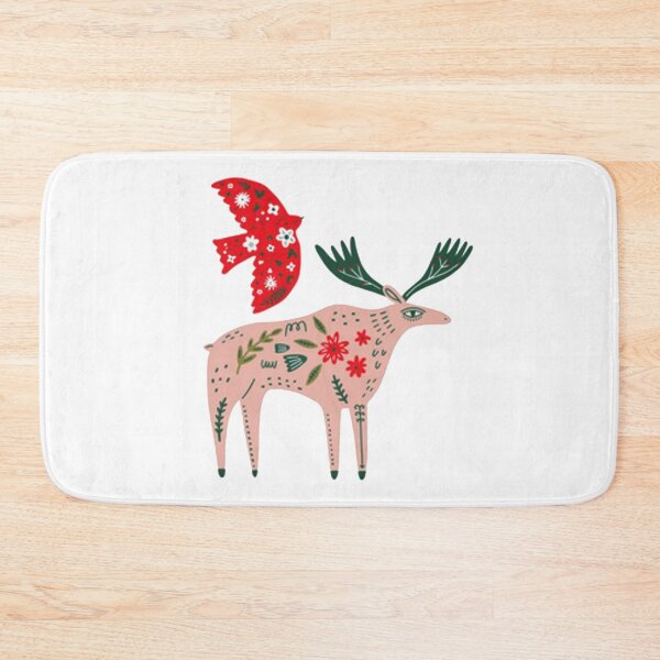 Item preview, Scandinavian style deer and bird designed and sold by MuciMuki.