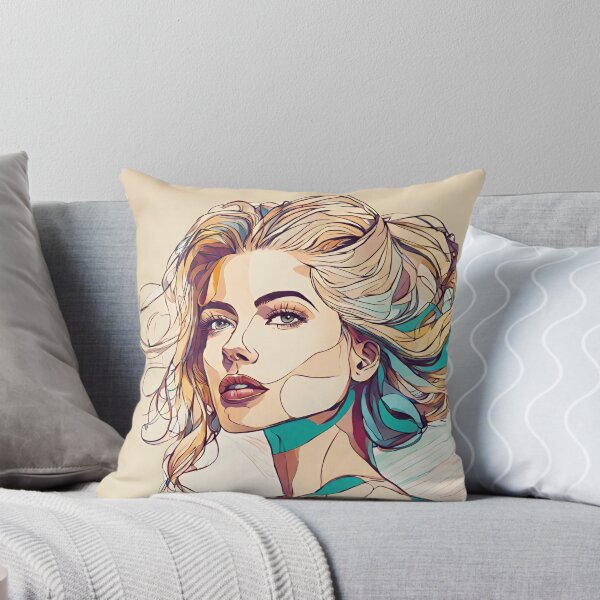 Item preview, Minimalist Elegance: Abstract Portrait & Line Art in Natural Tones - Wanassa designed and sold by BPMagic.
