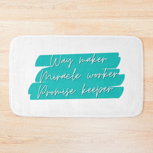 Item preview, Way Maker Miracle Worker Promise Keeper Jesus Gifts designed and sold by Laugh-Lines.