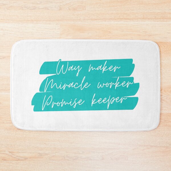Item preview, Way Maker Miracle Worker Promise Keeper Jesus Gifts designed and sold by Laugh-Lines.