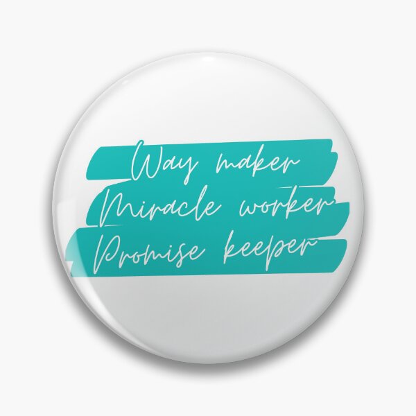Item preview, Way Maker Miracle Worker Promise Keeper Jesus Gifts designed and sold by Laugh-Lines.