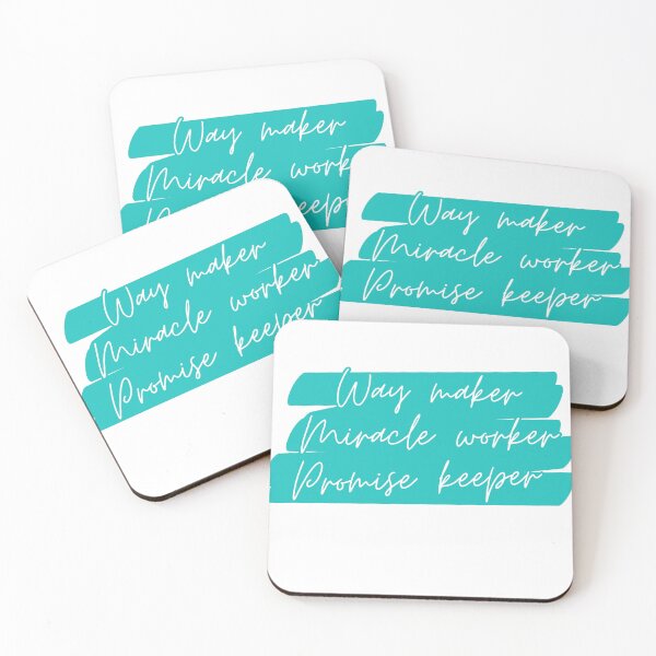 Item preview, Way Maker Miracle Worker Promise Keeper Jesus Gifts designed and sold by Laugh-Lines.