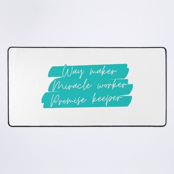 Item preview, Way Maker Miracle Worker Promise Keeper Jesus Gifts designed and sold by Laugh-Lines.