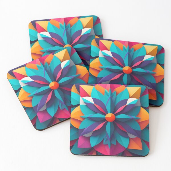 Item preview, Floral pattern colourful design designed and sold by GrizzlyCollective.