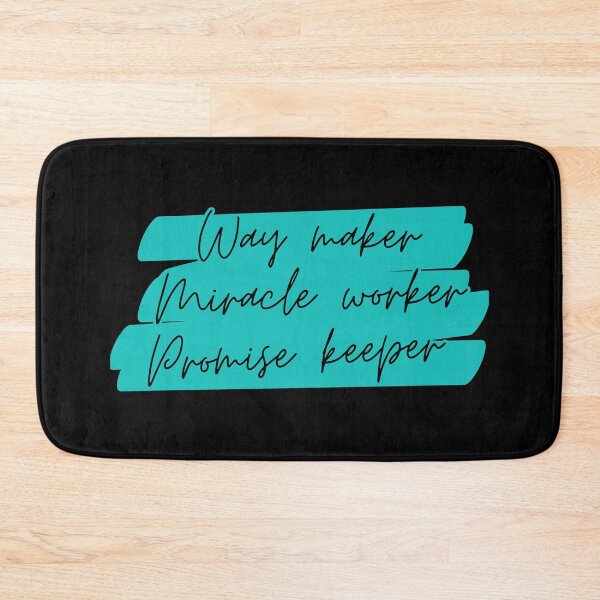 Item preview, Way Maker Miracle Worker Promise Keeper Jesus Gifts designed and sold by Laugh-Lines.