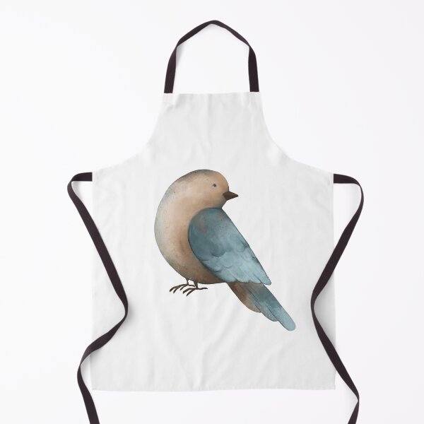 Item preview, Copy of watercolor, bird, isolated, clip art, blue, beige, line, t-shirt, hand draw, animal, cartoon designed and sold by GorXena.