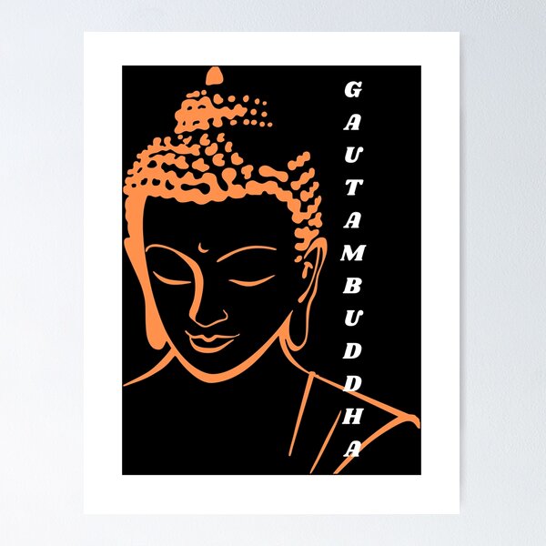 Detailed sketch of gautam buddha on Craiyon