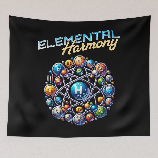Item preview, Never trust an atom they make up everything science - Elemental Harmony designed and sold by JansenGS.