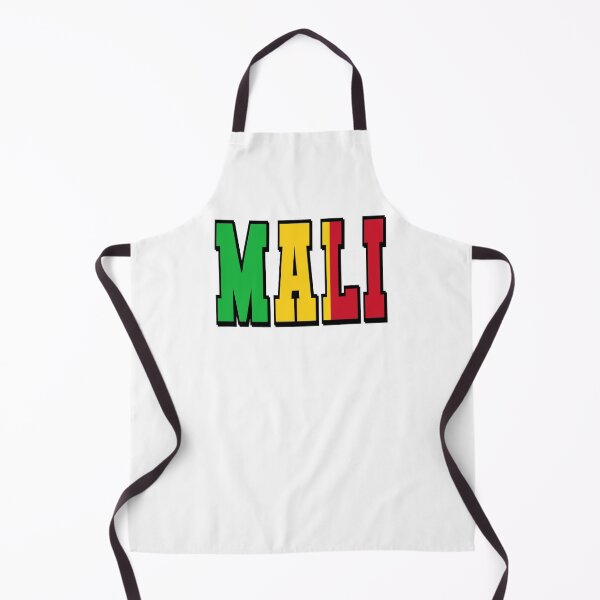 Item preview, Mali Country Flag Typography designed and sold by TravelWish.