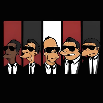 Artwork thumbnail, Men InBlack by Rostislav Tarasenko