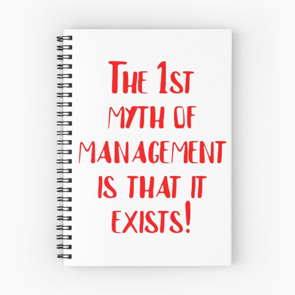 Artikelvorschau, Der erste Mythos des Managements ist, dass es ihn gibt! entworfen und verkauft von Falcomar.