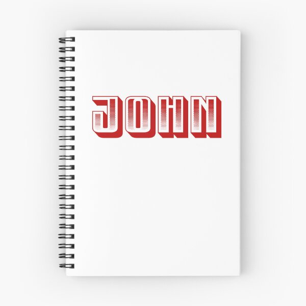 Item preview, Boys name John typography designed and sold by incurablehippie.