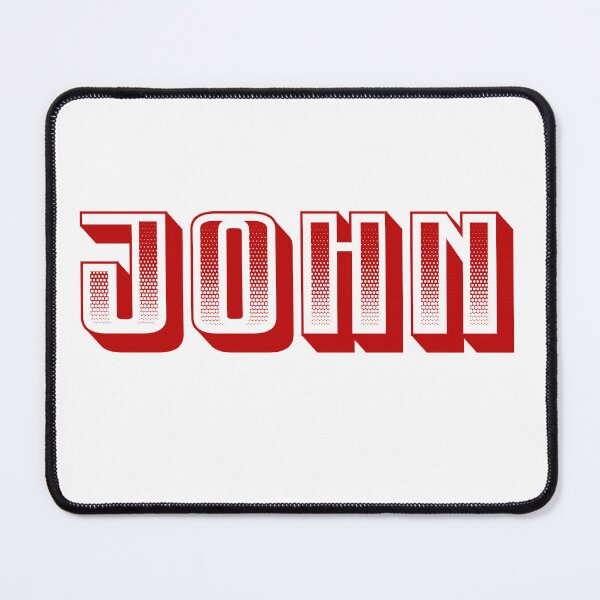 Item preview, Boys name John typography designed and sold by incurablehippie.