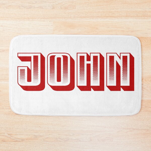 Item preview, Boys name John typography designed and sold by incurablehippie.