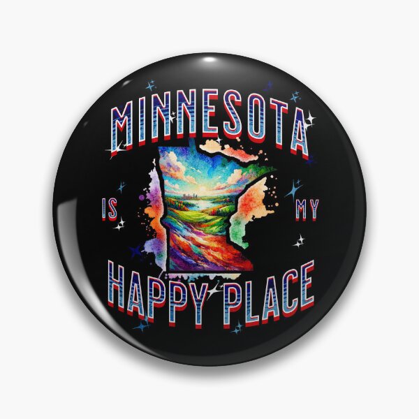 Item preview, Minnesota is my Happy Place designed and sold by Vindbult.
