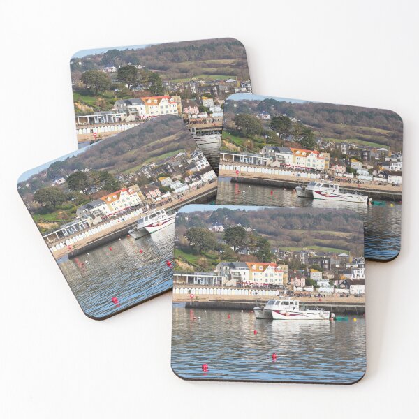 Item preview, Winter Harbour at Lyme Regis designed and sold by Dorset Girl.