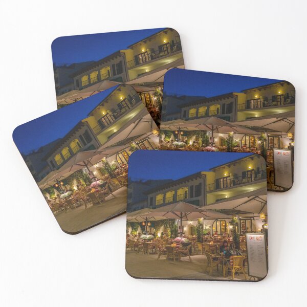 Item preview, Puerto Pollensa Sis Pins Hotel Cappuccino Cafe designed and sold by GG WALL ART.