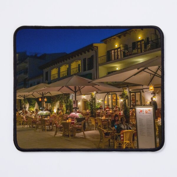 Item preview, Puerto Pollensa Sis Pins Hotel Cappuccino Cafe designed and sold by GG WALL ART.