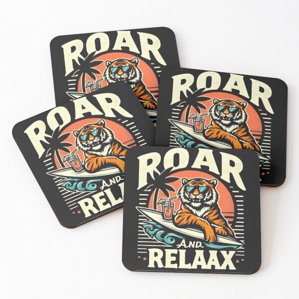 Item preview, relaxed cool tiger  designed and sold by Dwipo Design.