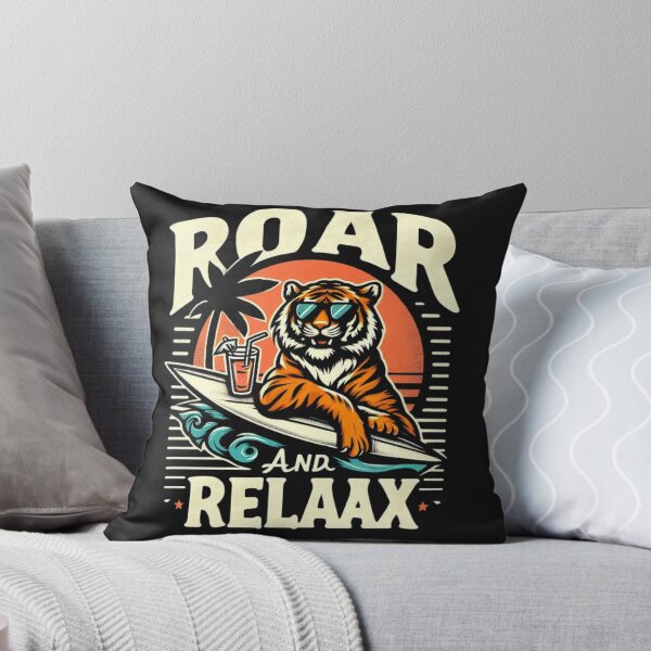 Item preview, relaxed cool tiger  designed and sold by Dwipo Design.