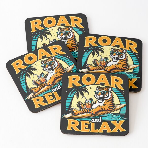 Item preview, relaxed cool tiger  designed and sold by Dwipo Design.