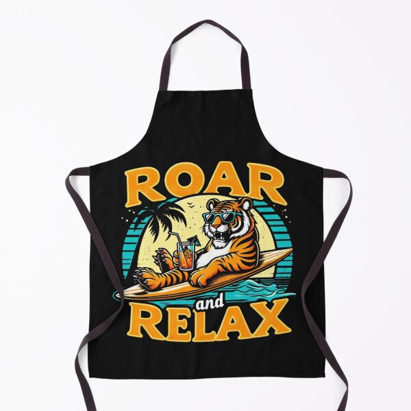 Item preview, relaxed cool tiger designed and sold by Dwipo Design.