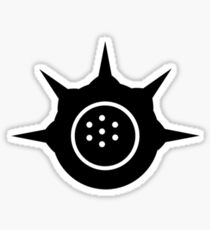 Black Rock Shooter Chariot Icon Sticker