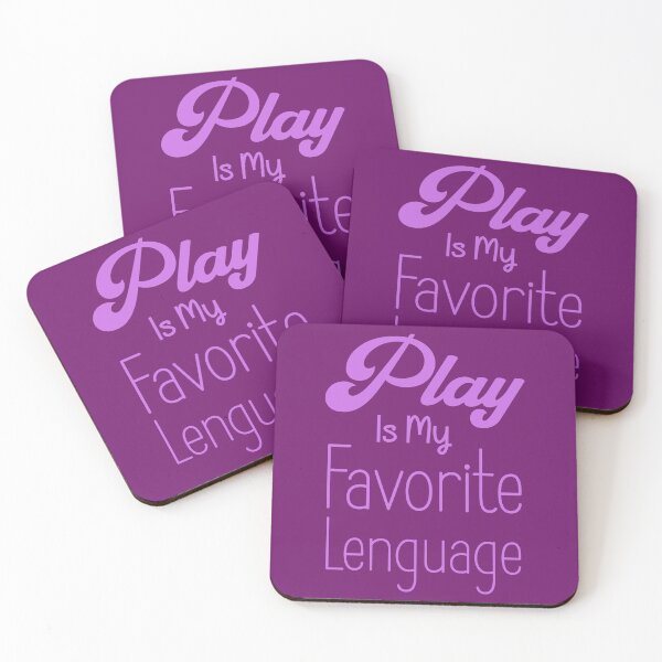 Item preview,  Play Is My Favorite Language designed and sold by box-artshop.