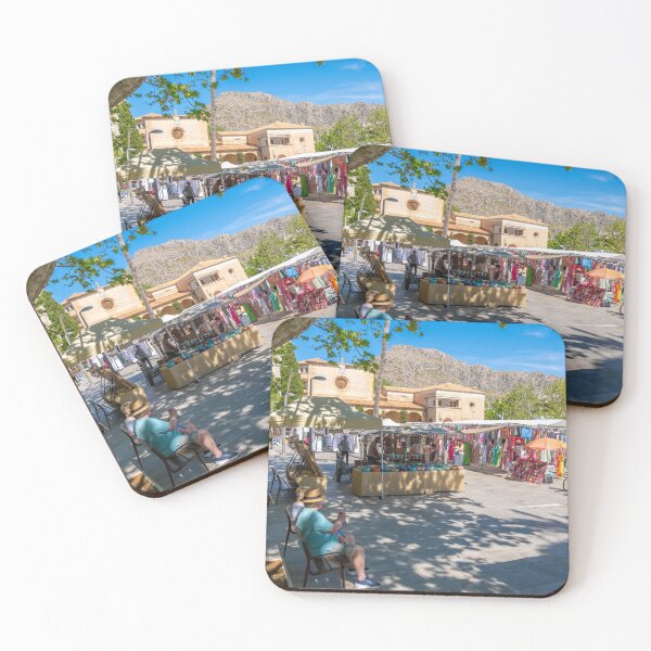 Item preview, Puerto Pollensa Square Mallorca designed and sold by GG WALL ART.